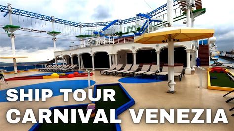 Carnival Venezia Tour Rope Garden Mini Golf Carnival S First Fun