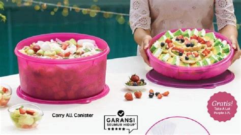 Katalog Lengkap Promo Tupperware Sampai Januari Banyak Diskon