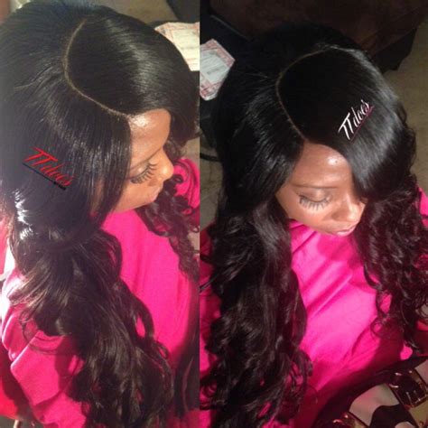 Lace closure install with no hair left out | Hair styles, Hair, Lace ...