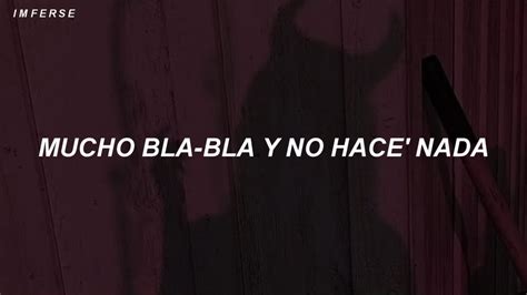 mucho bla bla y no hace nada tiktok (Letra/Lyrics) - YouTube