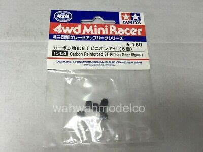 Tamiya Mini Wd Carbon Reinforced T Pinion Gears Pcs Ebay