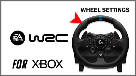 EA SPORTS WRC Logitech G923 Best Wheel Settings Realistic Feel