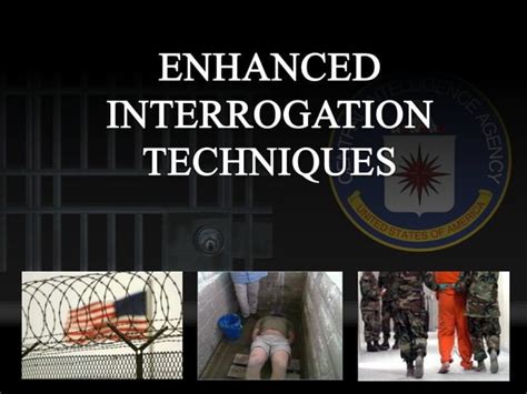 Enhanced Interrogation Debate Ppt