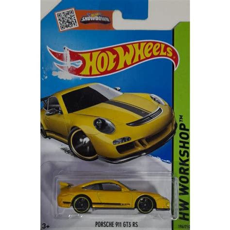 Embalagem Danificada Hot Wheels Workshop Porsche Gt Rs