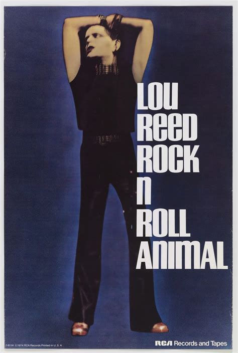 LOU REED ROCK AND ROLL ANIMAL UNA OBRA MAESTRA ALBUM HISTÓRICO PyD