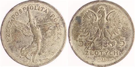 Polen Zlotych Republik Vf Ef Sch Ne Patina Ma Shops