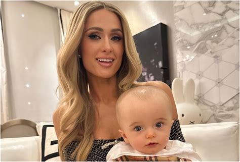 Paris Hilton defende filho de ataques e explica formato da cabeça do bebê