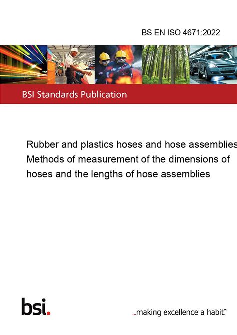 BS EN ISO 4671 2022 Rubber And Plastics Hoses And Hose Assemblies