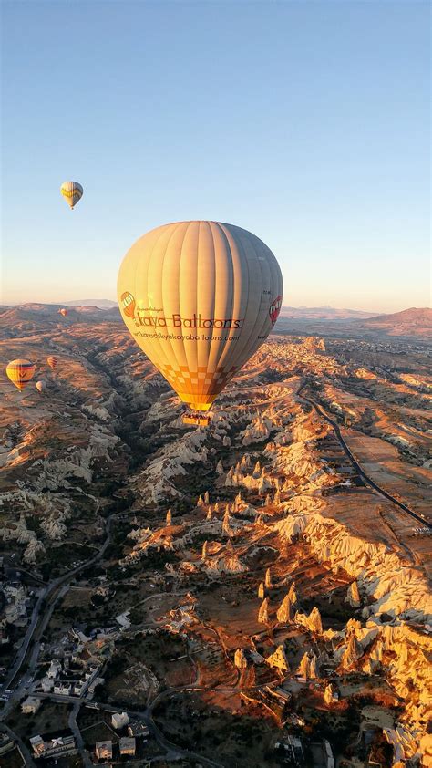 Turquía Goreme Kapadokya Capadocia Globos Globos aerostáticos