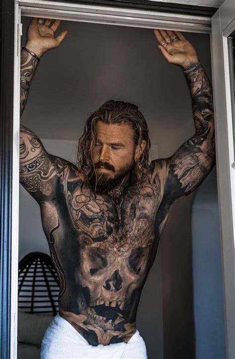 Bearded Tattooed Men Bearded Men Hot Tattooed Men Buff Guys Tattoo