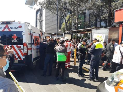 Corto circuito provoca humo en la estación Barranca del Muerto de la