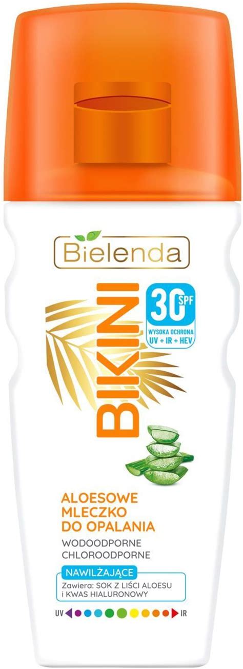 Bielenda Bikini Aloesowemleczko Do Opalania Spf 30 200Ml Opinie I