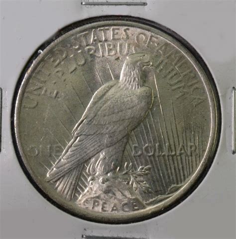 1923 Peace Dollar Error Ch Bu