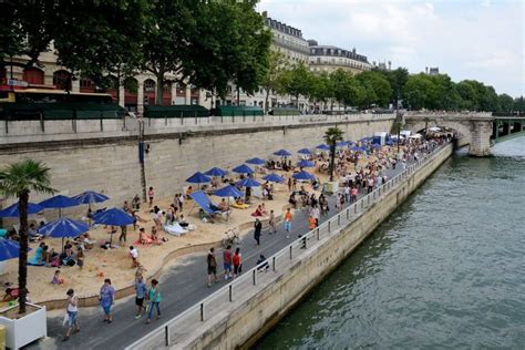 Paris Trois Sites De Baignade Dans La Seine D S