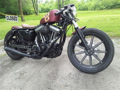 Buy 1993 Sportster 883 Bobber Café Racer Style On 2040 Motos