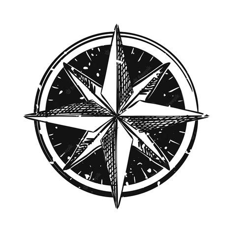 White Compass Rose Clip Art Vector Compass Transparent Png 600x577 Free