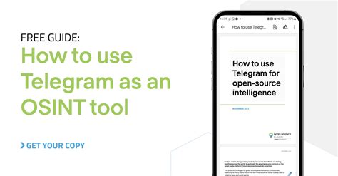 How To Use Telegram As An Open Source Intelligence Tool Intelligence