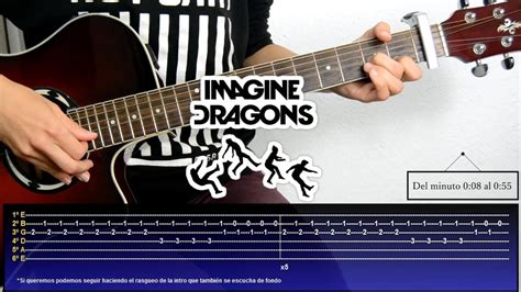 Cómo tocar Believer de Imagine Dragons Tutorial de Guitarra How to