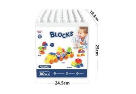 Ripley Lego Set Bloques De ConstrucciÓn Armables 80 Pcs Juego NiÑos
