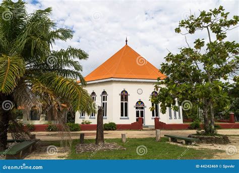 Cathedral In French Polynesia Stock Image Image Of Branch Oceania