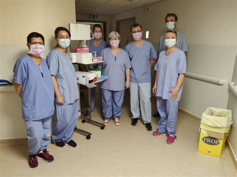 Les soignants de l hôpital de Bayeux à pied d œuvre pour traiter les