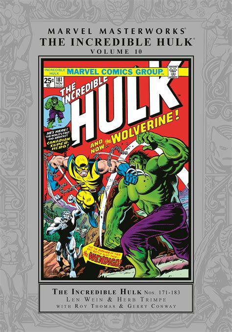 Marvel Masterworks The Incredible Hulk Vol 10 Hardcover Comic