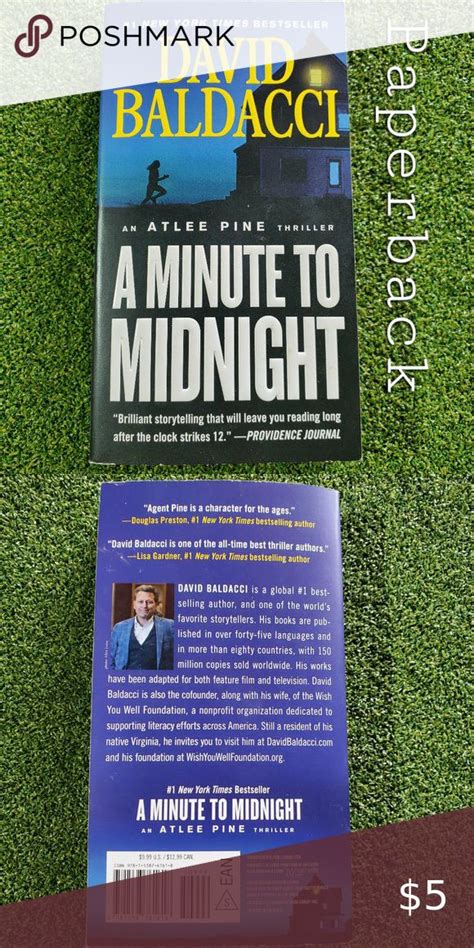 David Baldacci Novel Thriller A Minute To Midnight In 2023 Thriller