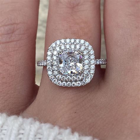 Top 10 Cushion Cut Engagement Rings of 2016 - Raymond Lee Jewelers