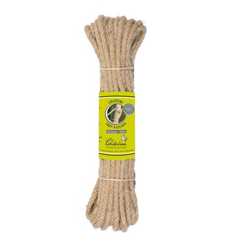 Hemp Rope Natural 100 Hemp 6mm Hemp Rope