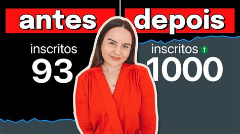 Como Conseguir 1000 Inscritos No Youtube RÁpido Em 2023 Youtube