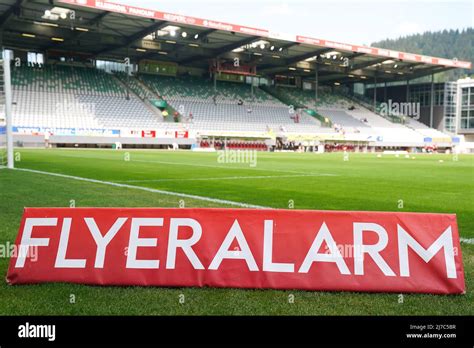 General View Inside The Deisamstadion And The Flyeralarm Banner During