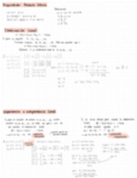 Solution Algebra Lineal Escalares Y Vectores Completo Studypool