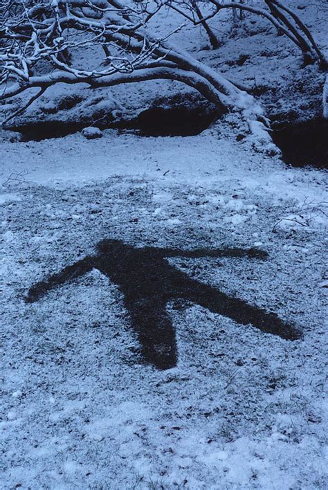 Andy Goldsworthy Snow Shadow Brough Cumbria Th January Andy