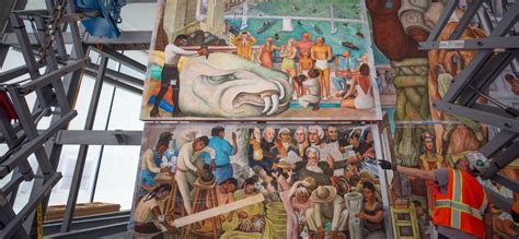 Huge Historic Diego Rivera Mural About To Go Up At Sfmoma