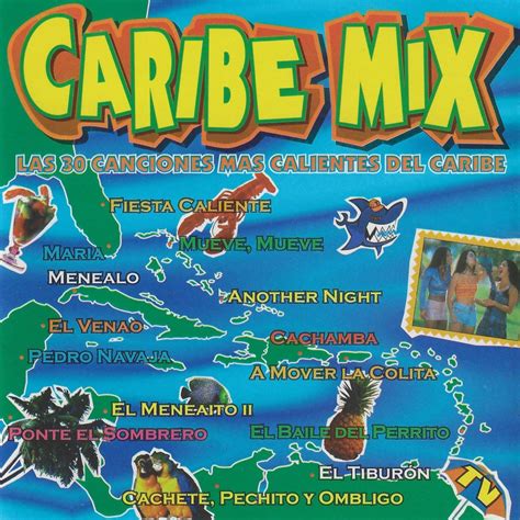 Caribe Mix - 2 CD's - 1996 - Max Music - ellodance