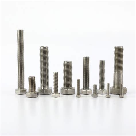 Stainless M27 Hex Head Bolt Fastener DIN931 Bolzen Screw 16mm M40 High