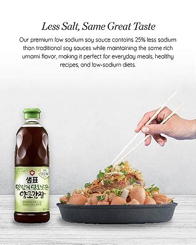 Snapklik Sempio Naturally Brewed Soy Sauce Less Salt Ml