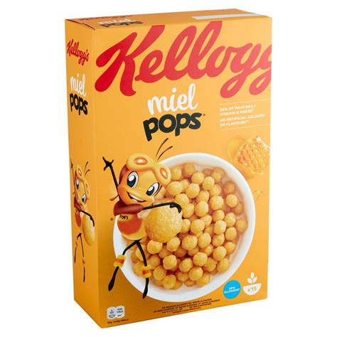 Kellogg S Honey Pops Ontbijtgranen 450 G Carrefour Site