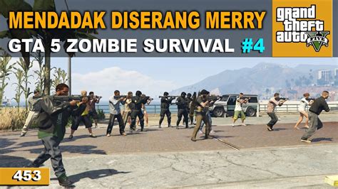 Base Diserang Merryweather Gta Zombie Survival Youtube