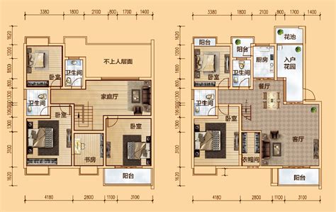 六室三厅四卫户型图六室两厅四卫户型图五室三厅三卫户型图大山谷图库