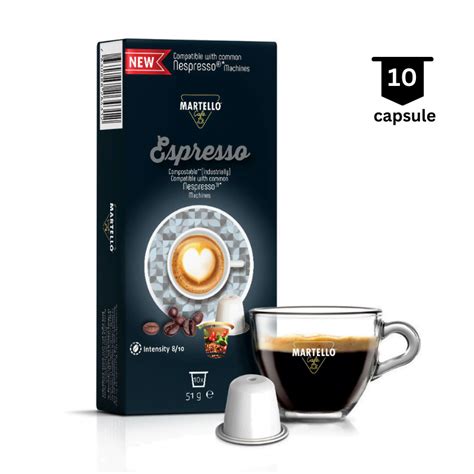 Aromakaffe Martello Cafe Espresso Compatibil Nespresso Capsule