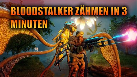 ARK GENESIS Bloodstalker Zähmen YouTube