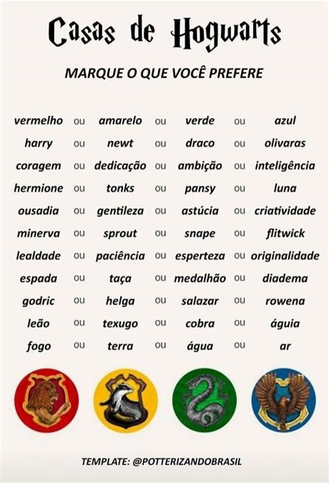 Harry Potter Imagens Testes De Hogwarts