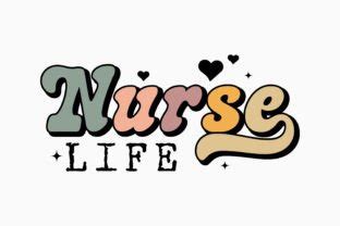 Retro Nurse Quote Svg Nurse Life Graphic By Svg Box Creative Fabrica