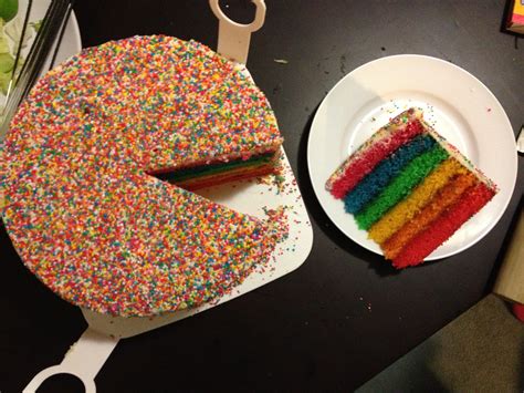 Vegie Mix: Rainbow Layer Cake