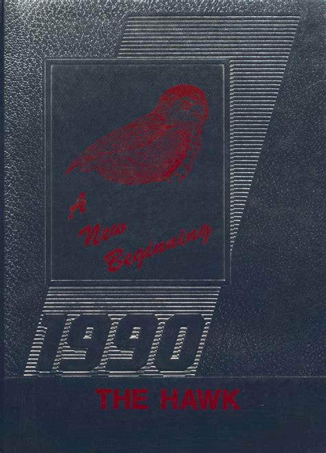 1990 yearbook from Heritage High School from Broadlands, Illinois for sale