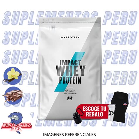 IMPACT WHEY PROTEIN 1KG MYPROTEIN Suplementos Perú