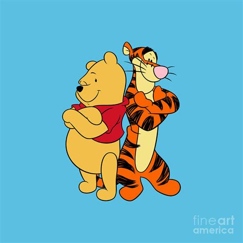 Winnie The Pooh Tigger Drawing by Amalia Oktaviani | Fine Art America