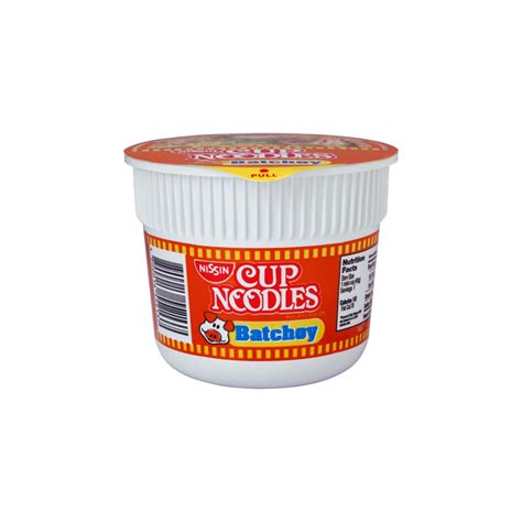 Nissin Mini Cup Noodles Batchoy 40g Shopee Philippines