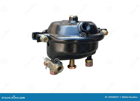 Brake Chamber Of The Truck Stock Image Image Of System 130580021